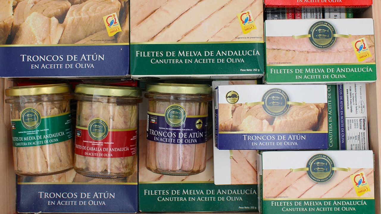 Fischkonserven Geschenke Box TarifaFisch 4250g